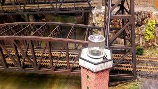 Model lighthouse flashing