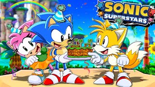 Tails' Birthday Bash!!   Sonic & Tails Play Sonic Superstars LIVE CELEBRATION!!