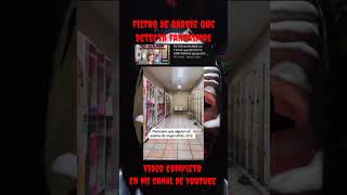 El filtro de barbie que VE FANTASMAS donde no hay NADA #filtrostiktok #barbie #creepy #shortvideo