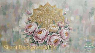 🌸 Blush Peony Mandala ✨ | Silent TV Art Background 4K screenshot 4