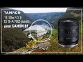 Rien n’échappe à ce zoom grand-angle haute performance pour les appareils sans miroir CANON RF !