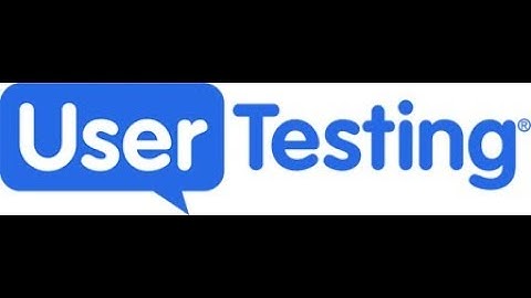 START MAKING MONEY "10 DOLLAR PER 20 MIN "  BY USER TESTING