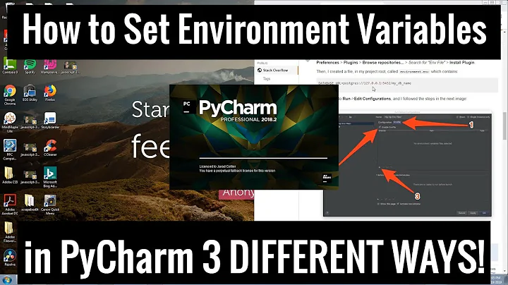 How to Set Environment Variables in PyCharm - 3 Different Ways!