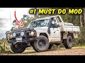 BEST MOD FOR YOUR OLD 4X4! | Installing a NEW Sound System + GME Antenna in the GQ PATROL!