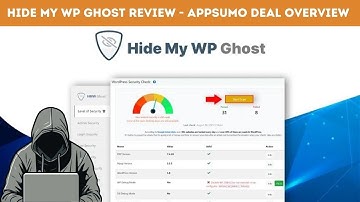 hide my wp ghost review and settings - appsumo deal review 2023