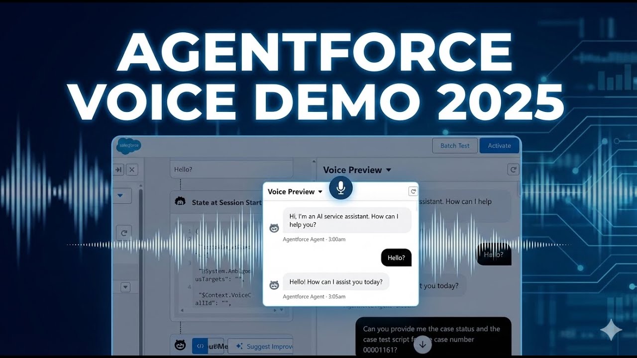 A36: Демонстрация AGENTFORCE VOICE 2025 || Получение подробной информации по кейсу с помощью голо...