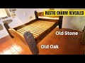 Handmade Oak Bed REVEAL | Stone Barn To Tiny House Conversion