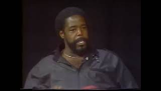 Barry White Speaks On Technology