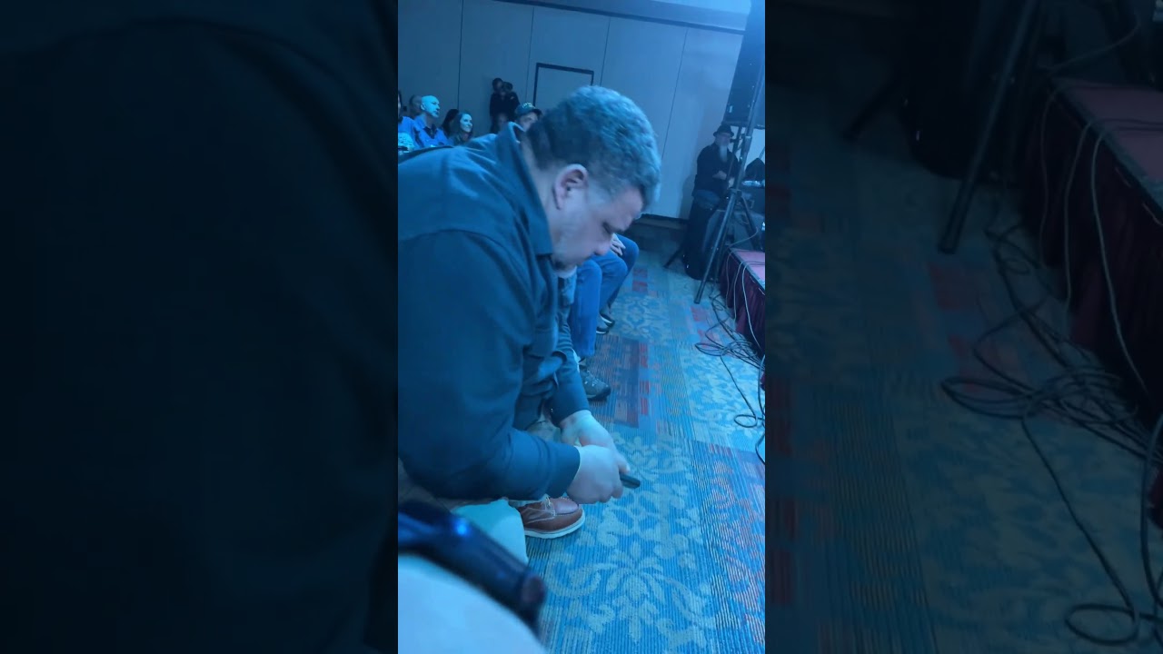 Big John enjoying Mike Zito!