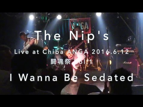 I Wanna Be Sedated / The Nip's / Live at 千葉 ANGA 2016.6.12 闘魂祭 Vol.1