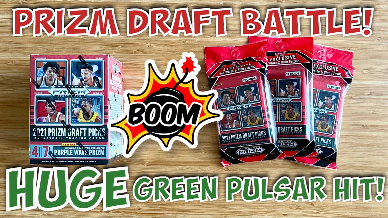 HUGE HIT!* 2021-22 Panini Prizm Draft Picks Box Battle - Blaster v