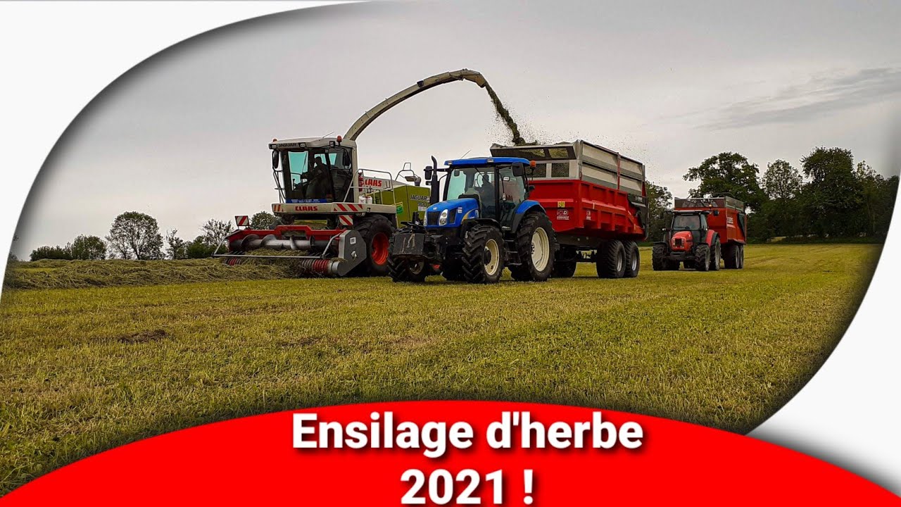 Ensilage d'herbe 2021 en NORMANDIE🌱! SARL FOLLIOT | JAGUAR 900/PUMA 145! GRASS SILAGE 2021🌱!
