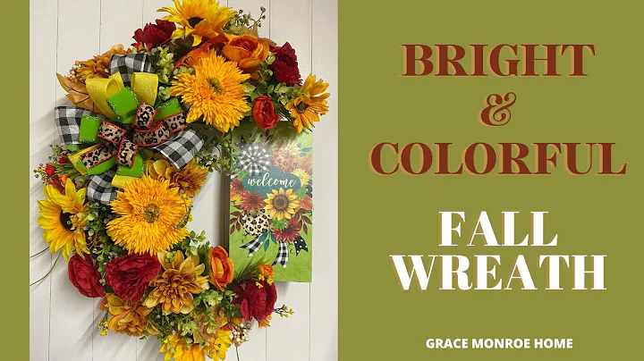 Let's Make a Fall Wreath - DIY Fall Wreath Tutorial