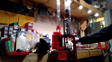 3D Printed Case Feeder on Hornady Progressive Press