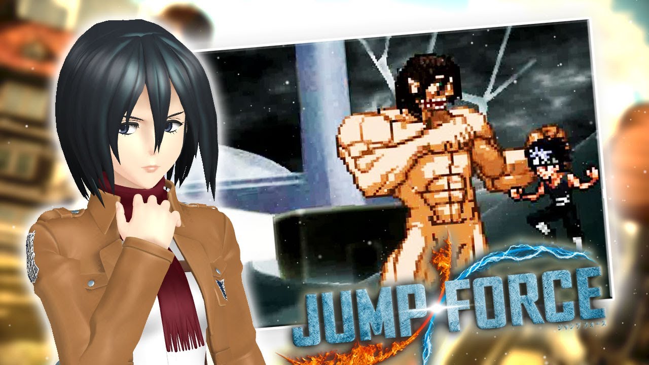 IF ATTACK ON TITAN CHARACTERS WERE IN JUMP FORCE....