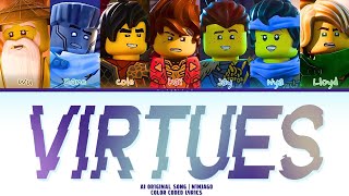 Ai Original Song Ninjago - Virtues Org By Me Color Coded 