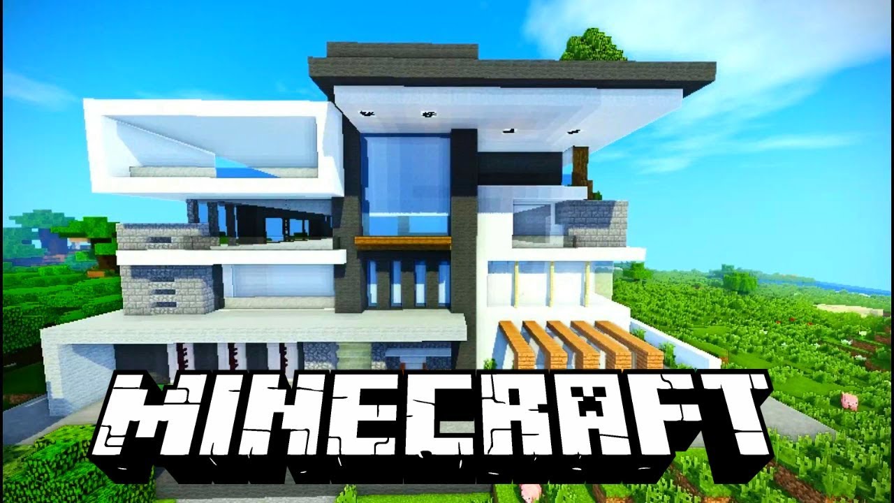 Como Hacer Una Casa En Minecraft Moderna