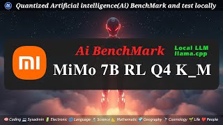 MiMo 7B RL Q4 Benchmark (AI Comparison)