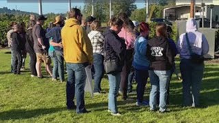 Vigil held for the victims of the Nippon Dynawave disaster