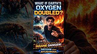 What If Earth’s Oxygen Doubled? 😳 | 42% Oxygen Disaster Explained #factsinhindi #sciencefacts