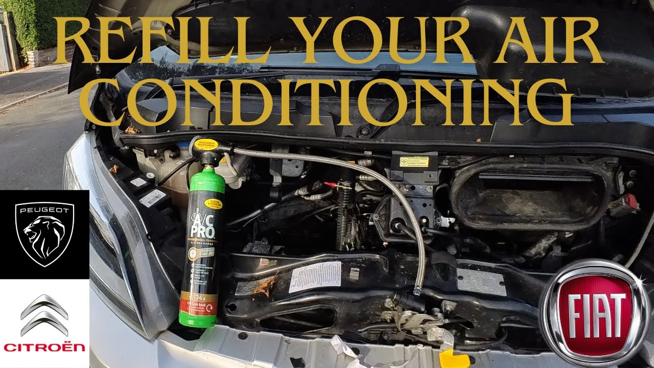 STP Auto Freeze Car Air Conditioning Recharge for Fiat Ducato Peugeot