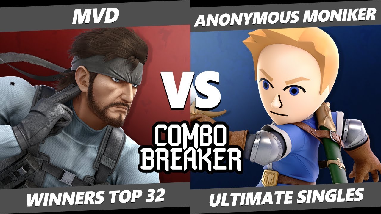 CB 2019 SSBU - WBG | MVD (Snake) Vs. 3 | Anonymous Moniker (Mii Sword) Smash Ultimate Tournament T32