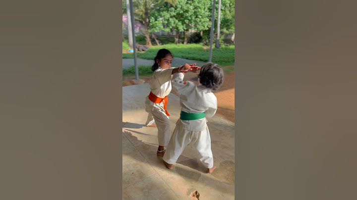 Little Karate Girls Under 5 Years Practicing Karate At IBSKA #ibska #shotokan #ktr