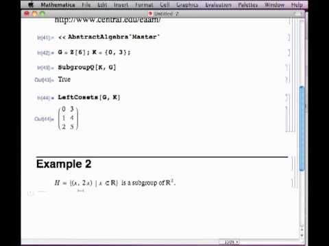 Cosets, an overview.mp4 - YouTube