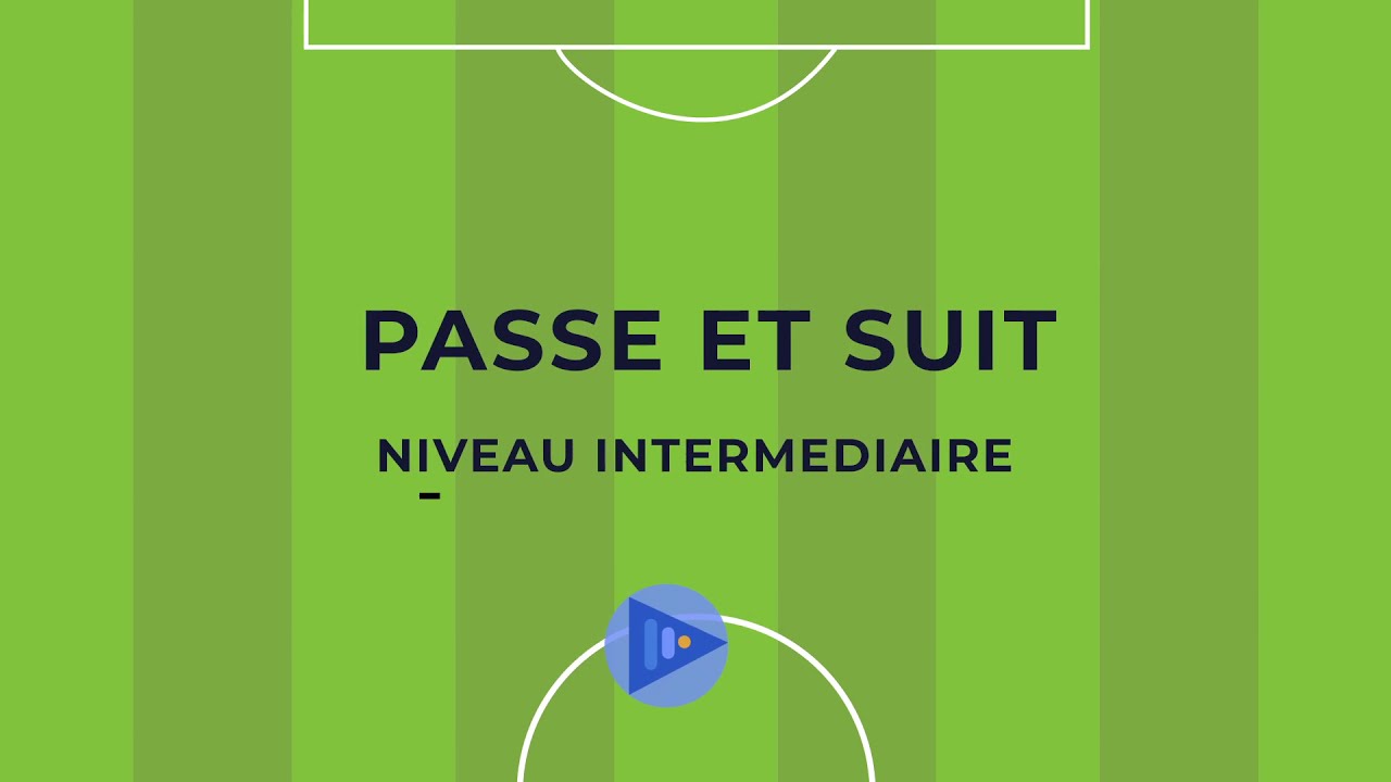 Passe et suit - Exercices Football Coachs