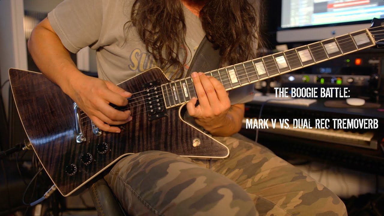 Mesa Boogie Hi Gain Shootout: Mark V vs. Dual Rectifier Tremoverb