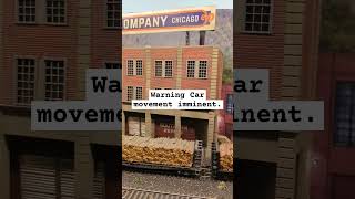 Covington Papermill railcar movement warning system.