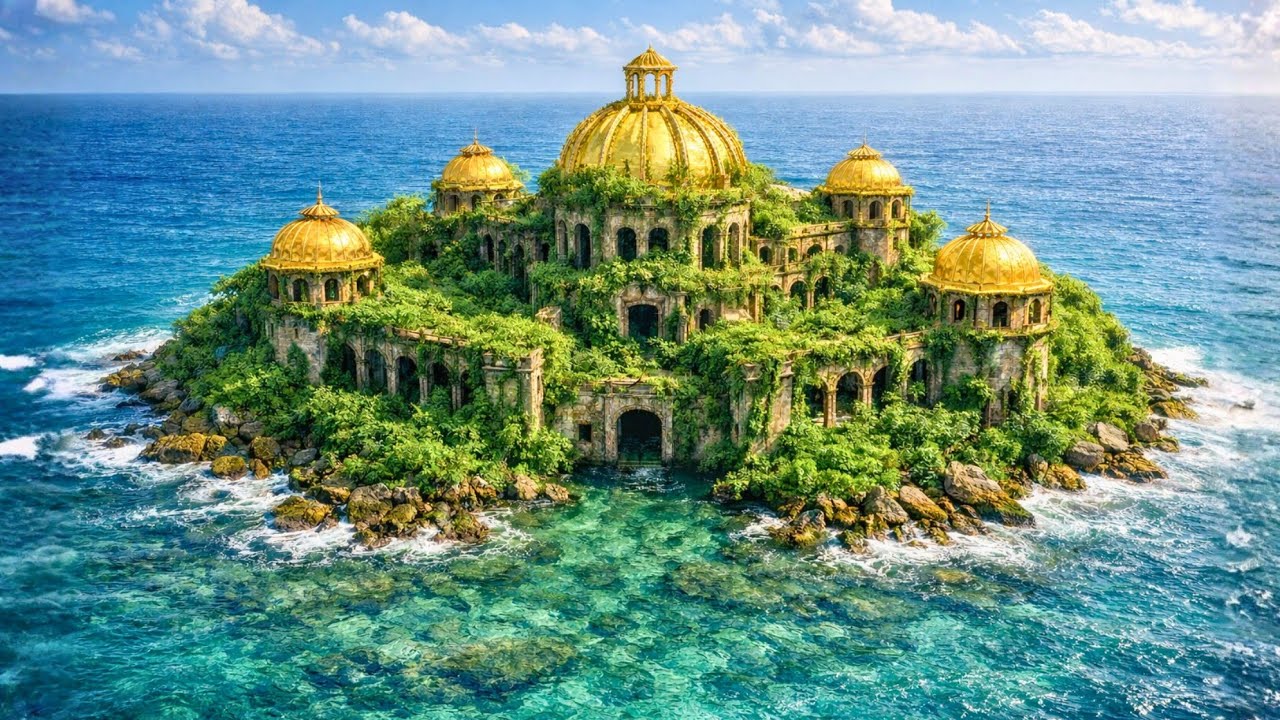I Turned an Abandoned Sea Palace into a Luxury House (ASMR)