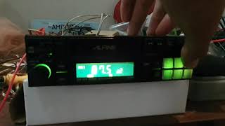 Alpine 7282E OEM Corolla AE92 1st Gen 1988-1990