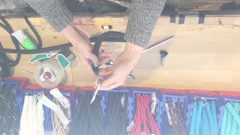 Dog Leash From Double Braid Rope