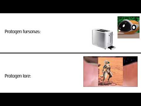 Protogen fursonas vs protogen lore