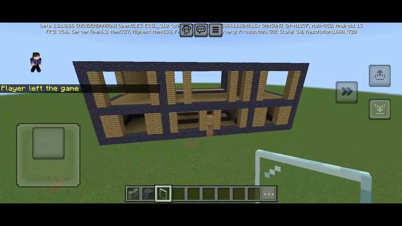 الجزء التالت#ماين_كرافت تحدي البيناء أنا و حمادة قيمنق 