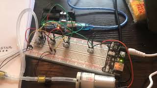 ME 571 Medical Robotics - Soft robotic actuator test