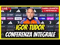 TUDOR: "TRAGHETTATORE? BRUTTA PAROLA. KOOP A FORTE RISCHIO, YILDIZ DA VEDERE. SULLA FORMAZIONE...."