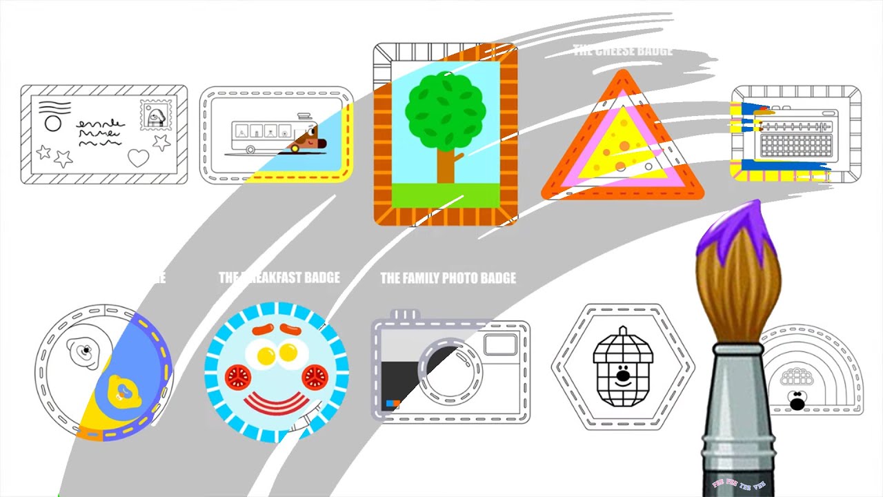 Colouring | Every Hey Duggee Badge - Part 12