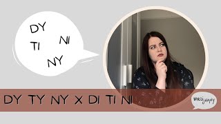 Syllables dy ty ny x di ti ni | Czech Pronunciation