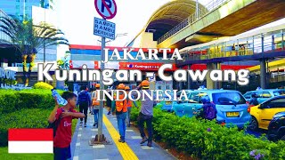 Jakarta Walking Tour From Rasuna Said Kuningan to Cawang via Kuningan LRT Train Station