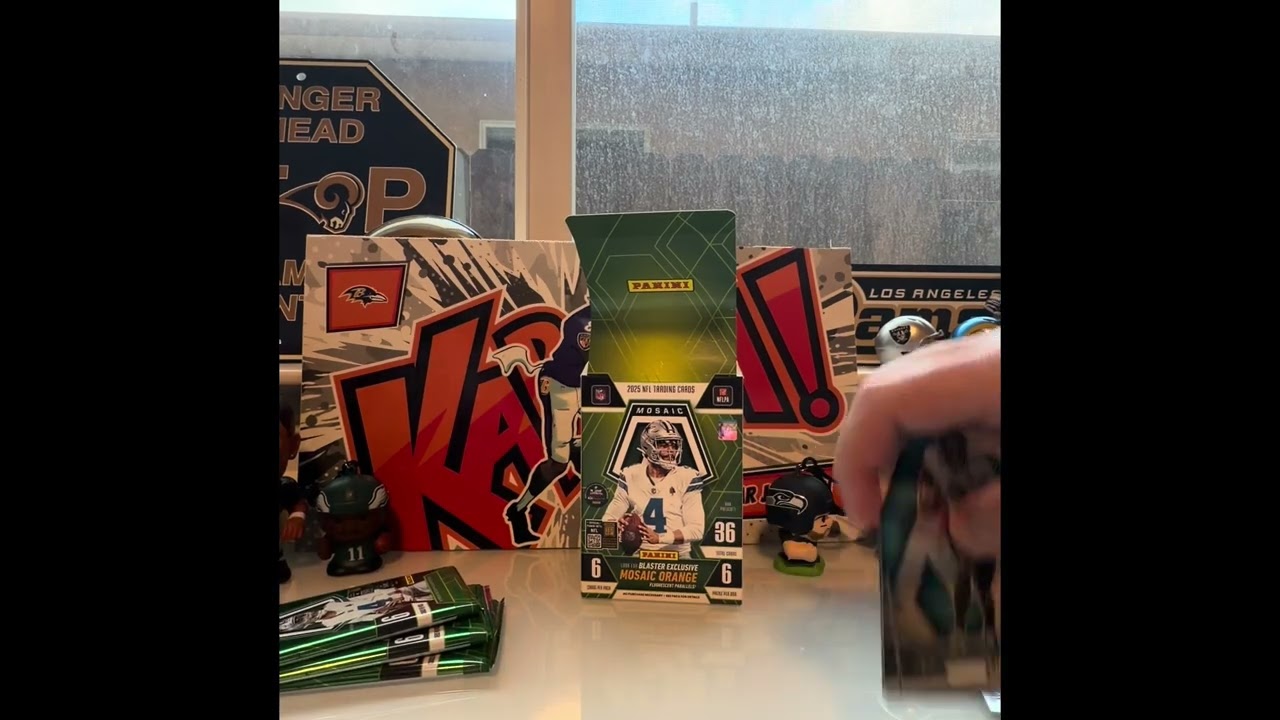 Kayden Rips - 2025 Mosaic Football Blaster/Day 22 Absolute Calendar 