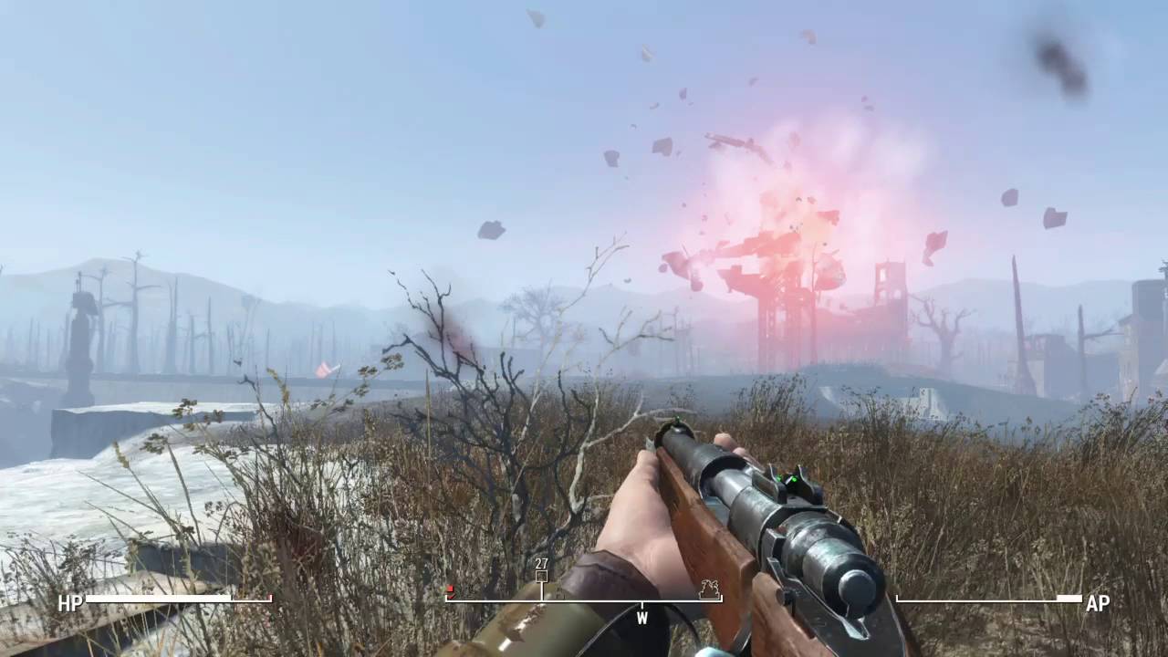 Fallout 4 A nice explosion :D