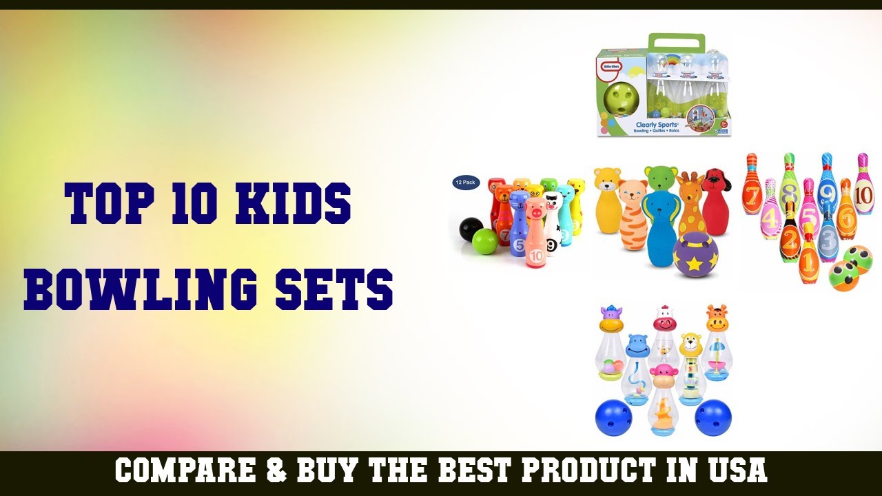 Top 10 Kids Bowling Sets to buy in USA 2021 | Price & Review
