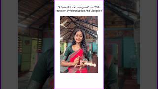 Perfectly Synchronized Nattuvangam Cover By Anu Krishna #nattuvangam #carnatic #music #shrots