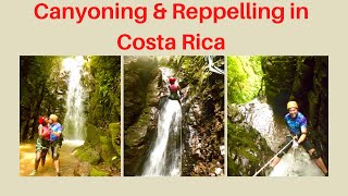CANYONING & Rappelling 6 Waterfalls in MONTEVERDE Costa Rica JUNE 2021 Part 2