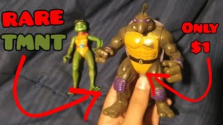 TMNT | Rare vintage Teenage Mutant Ninja Turtles figures Mona Lisa, dino donatello