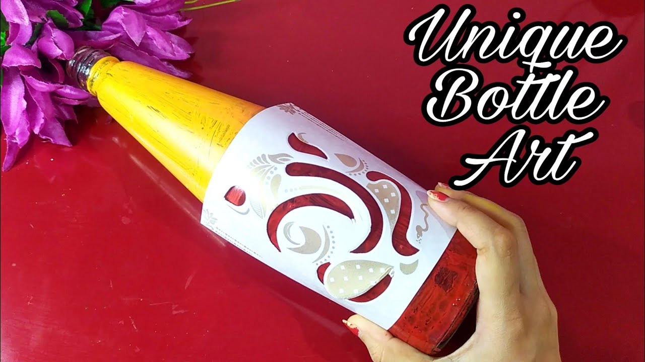 Different Style Bottle Art Bottle decoration ideas Bottle Painting