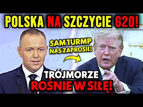 THIS HAS NEVER HAPPENED BEFORE! NAWROCKI IN AN INTERNATIONAL FORUM AHEAD OF THE G20 SUMMIT!