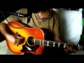 Before The Next Teardrop Falls ~ Duane Dee - Freddy Fender ~ Acoustic Cover w/ Epiphone Dove Pro VB